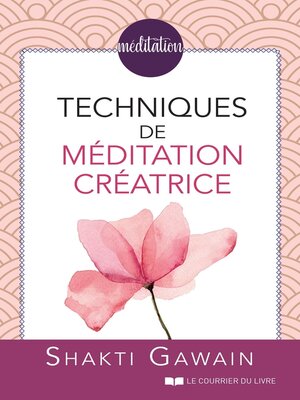 cover image of Techniques de méditation créatrice